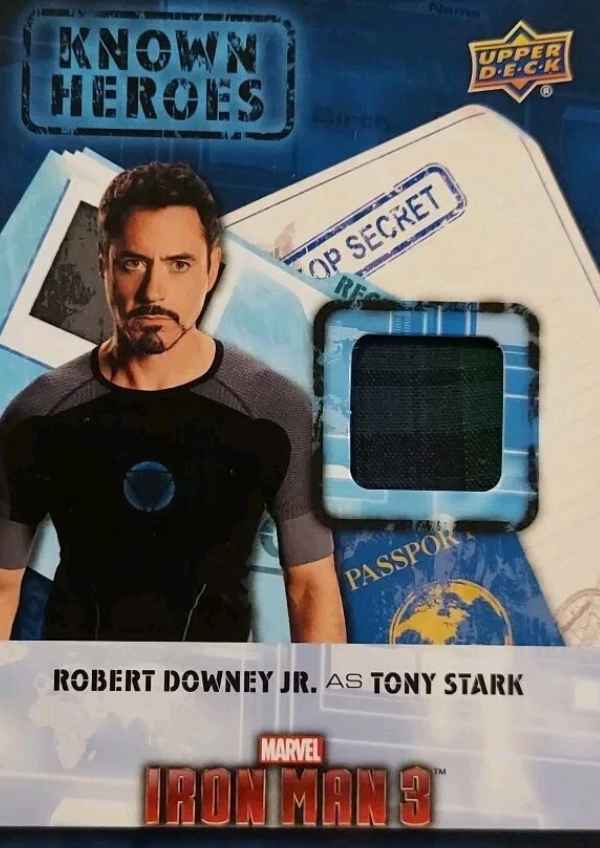 2016 UD Captain America Civil War Known Heroes Relic