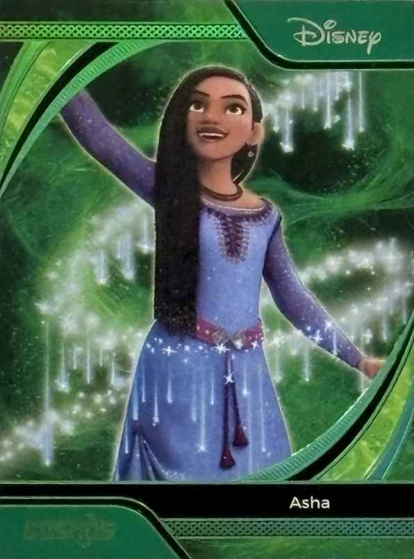 2025 Kakawow Cosmos Disney Green Asha Numbered to 25