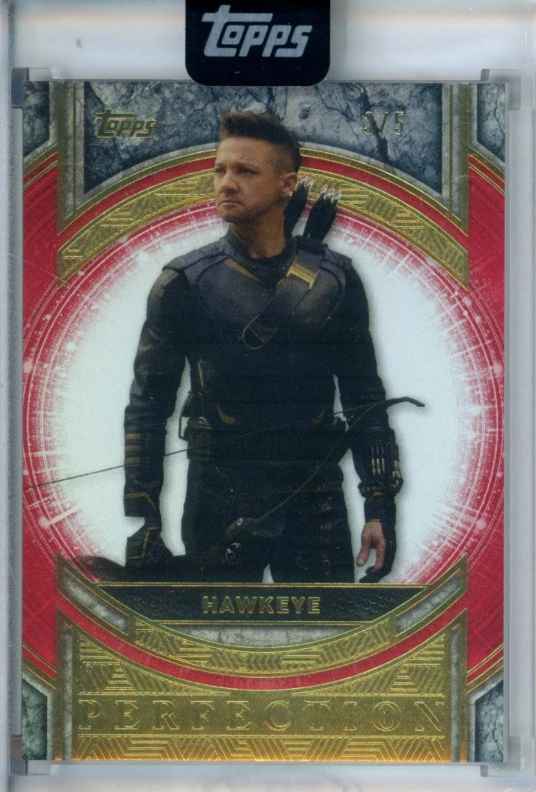 2025 Topps Marvel The Collector #78 Hawkeye Perfection Red 2025 Topps Marvel The Collector #78 Hawkeye Perfection Red