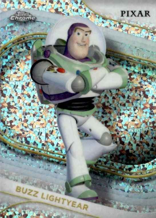 2025 Disney Chrome - Buzz Lightyear Silver Mini Diamonds