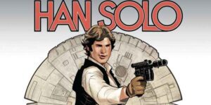 Han Solo Comic Book Cover Art